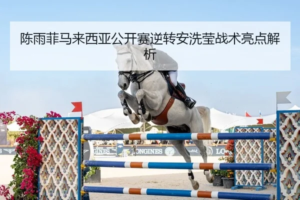 陈雨菲马来西亚公开赛逆转安洗莹战术亮点解析